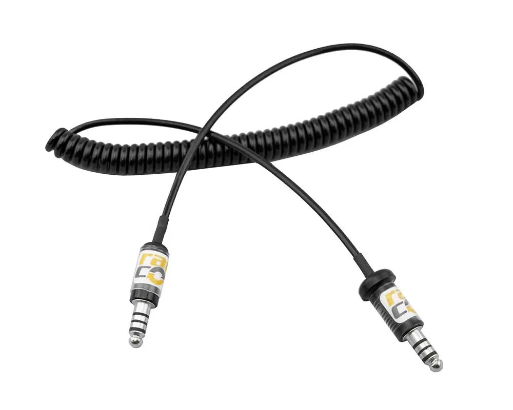 RaceCom Adapter Cable 1-2' IMSA Male to Stilo Male Coiled Cable - R AD IMSA2STILO CC